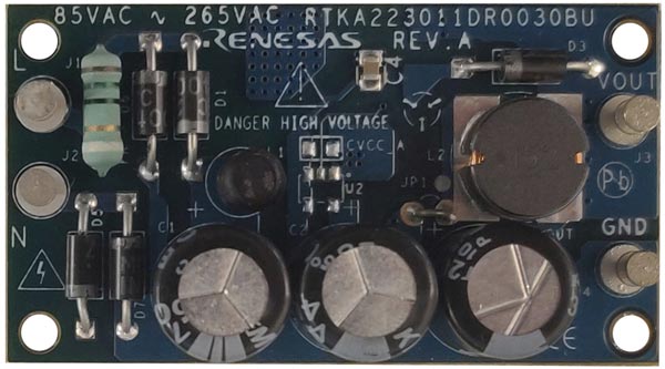 Renesas Electronics, RTKA223011DR0030BU Step-Down Switching Regulator 200mA