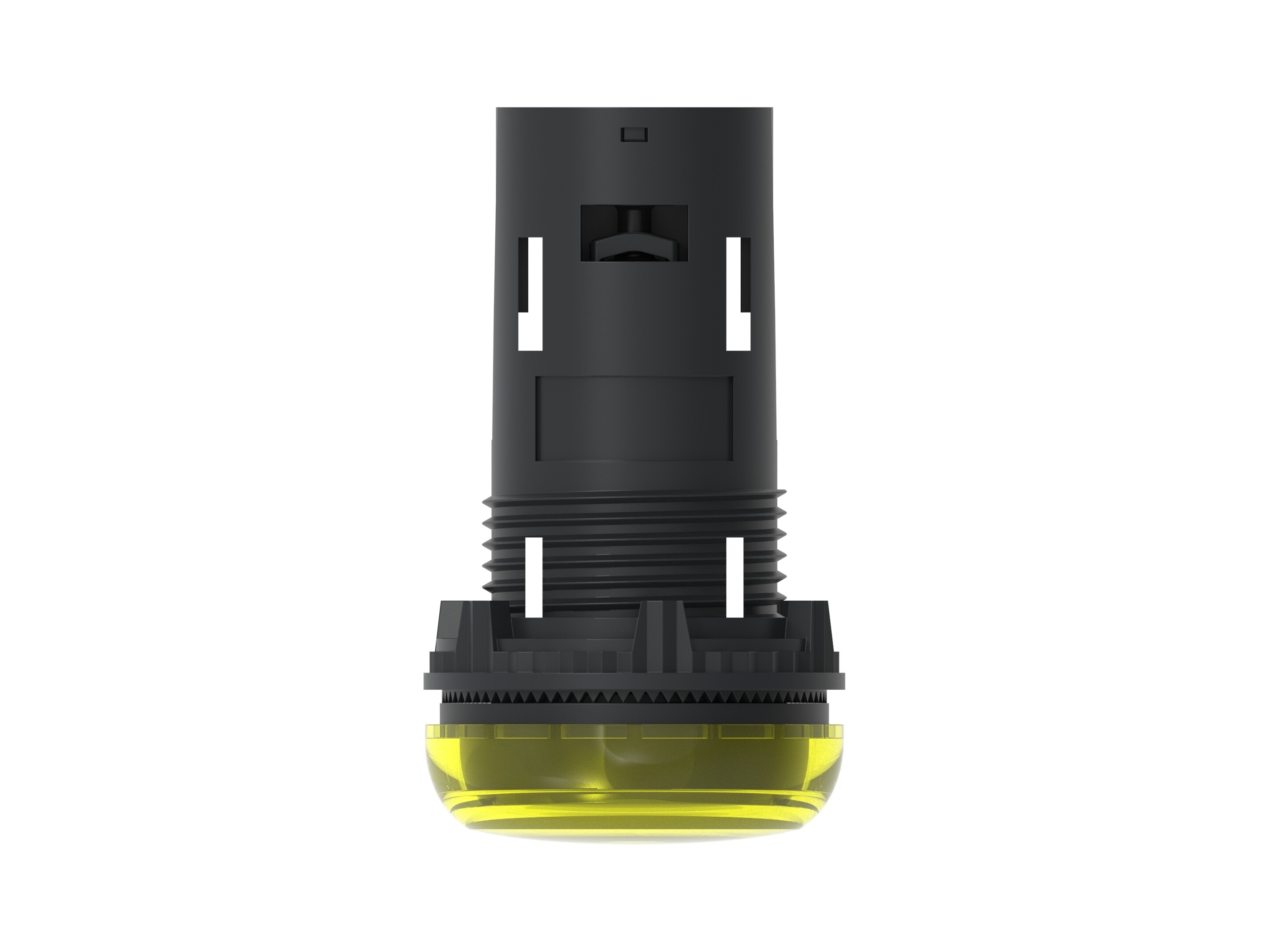 2489541-3 TE Connectivity, 2489541, Screw Yellow LED Pilot Light, 19.6 mm Cutout, IP65, IP20, Dome, 12V ac/dc