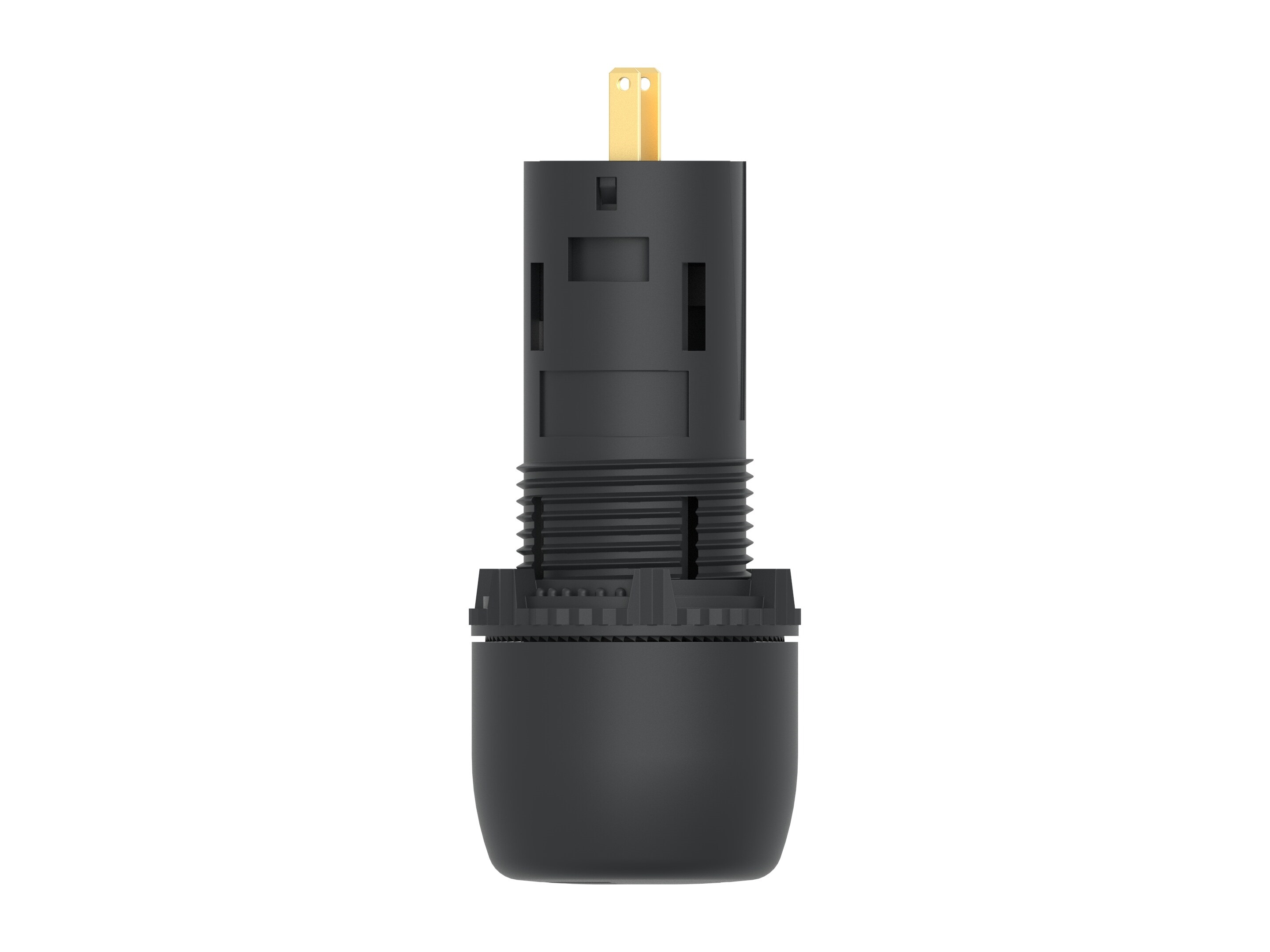 2489542-2 TE Connectivity, 2489542, Screw Black LED Pilot Light, 19.6 mm Cutout, IP65, IP20, Dome, 240V ac