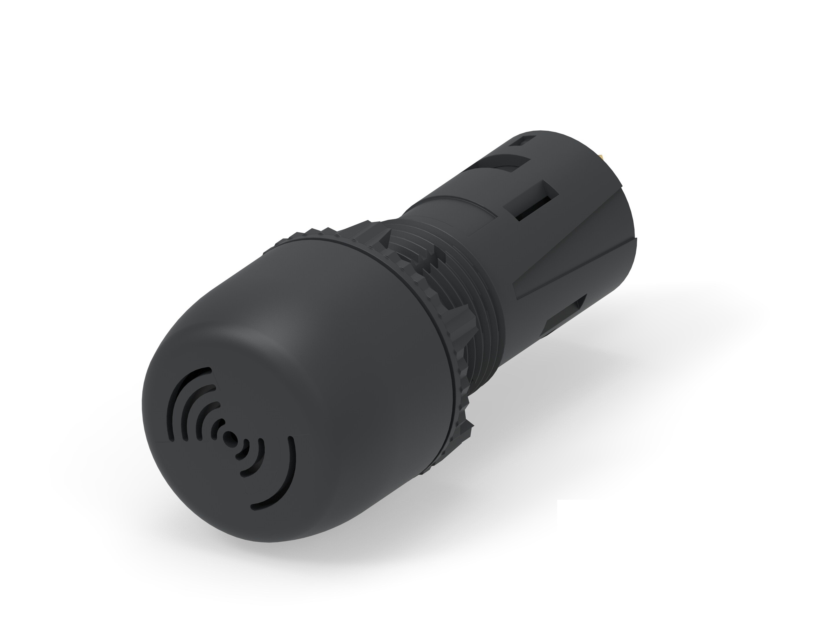 TE Connectivity, 2489542, Screw Black LED Pilot Light, 19.6 mm Cutout, IP20, IP65, Dome, 240V ac