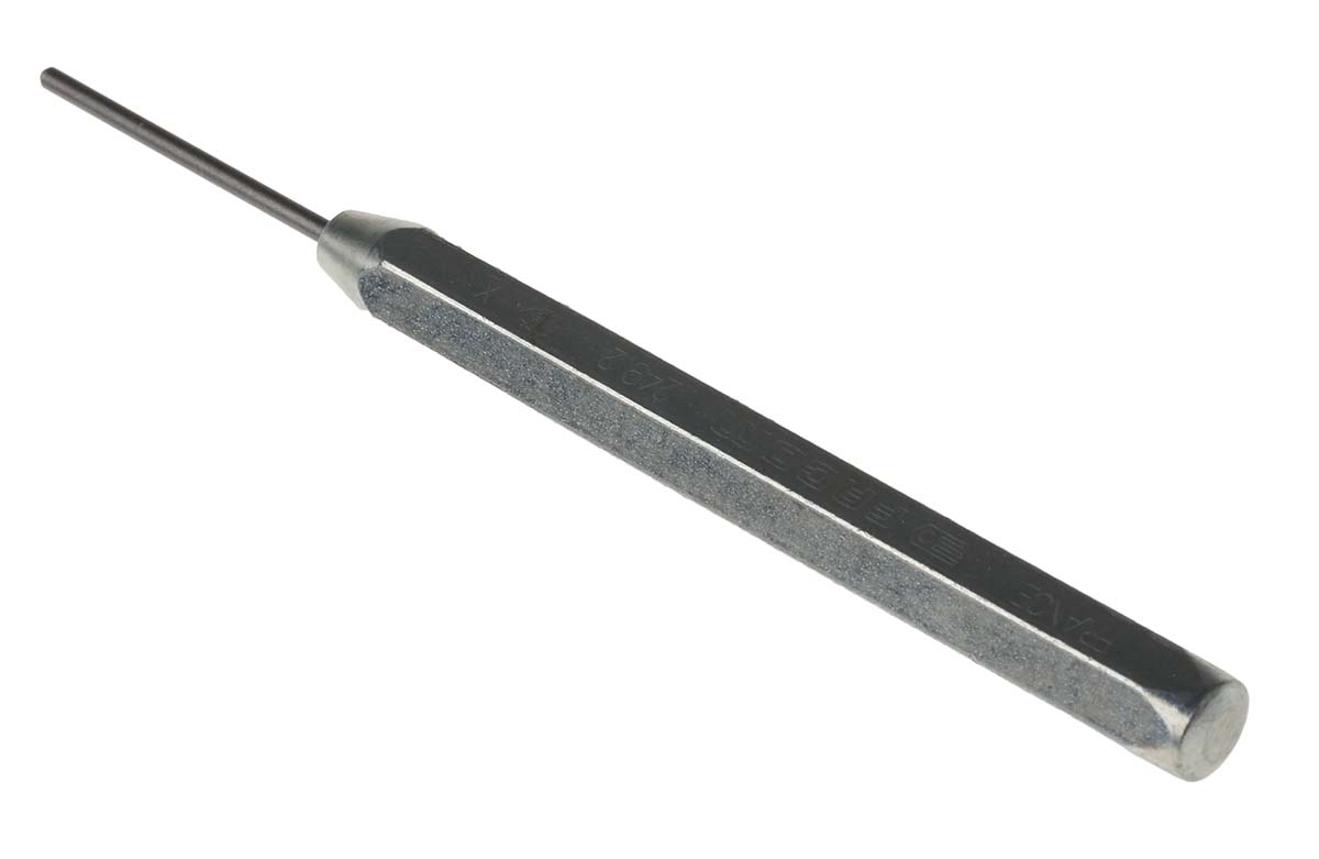 2492 Facom 1-Piece Punch, Drift Punch, 1.9mm Shank, 115 mm Overall