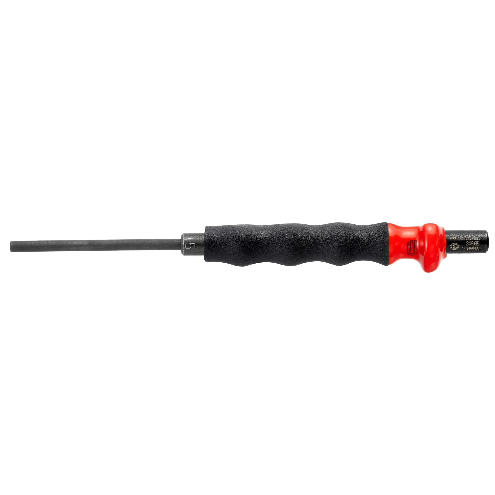 Facom 1-Piece Punch, Drift Punch, 7.9mm Shank, 216 mm Overall