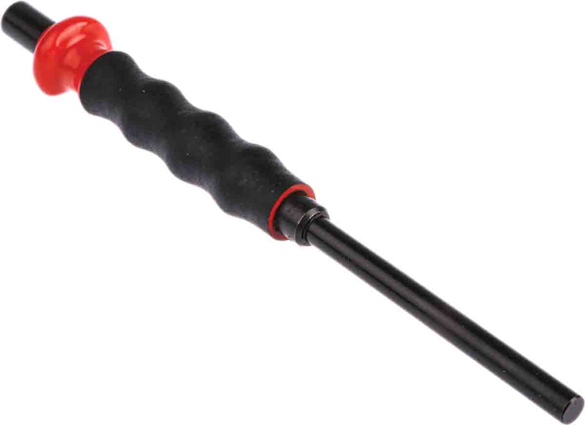 249gpb Facom 5-Piece Punch Set, Anti-Vibration Punch, 3mm, 8 mm Shank