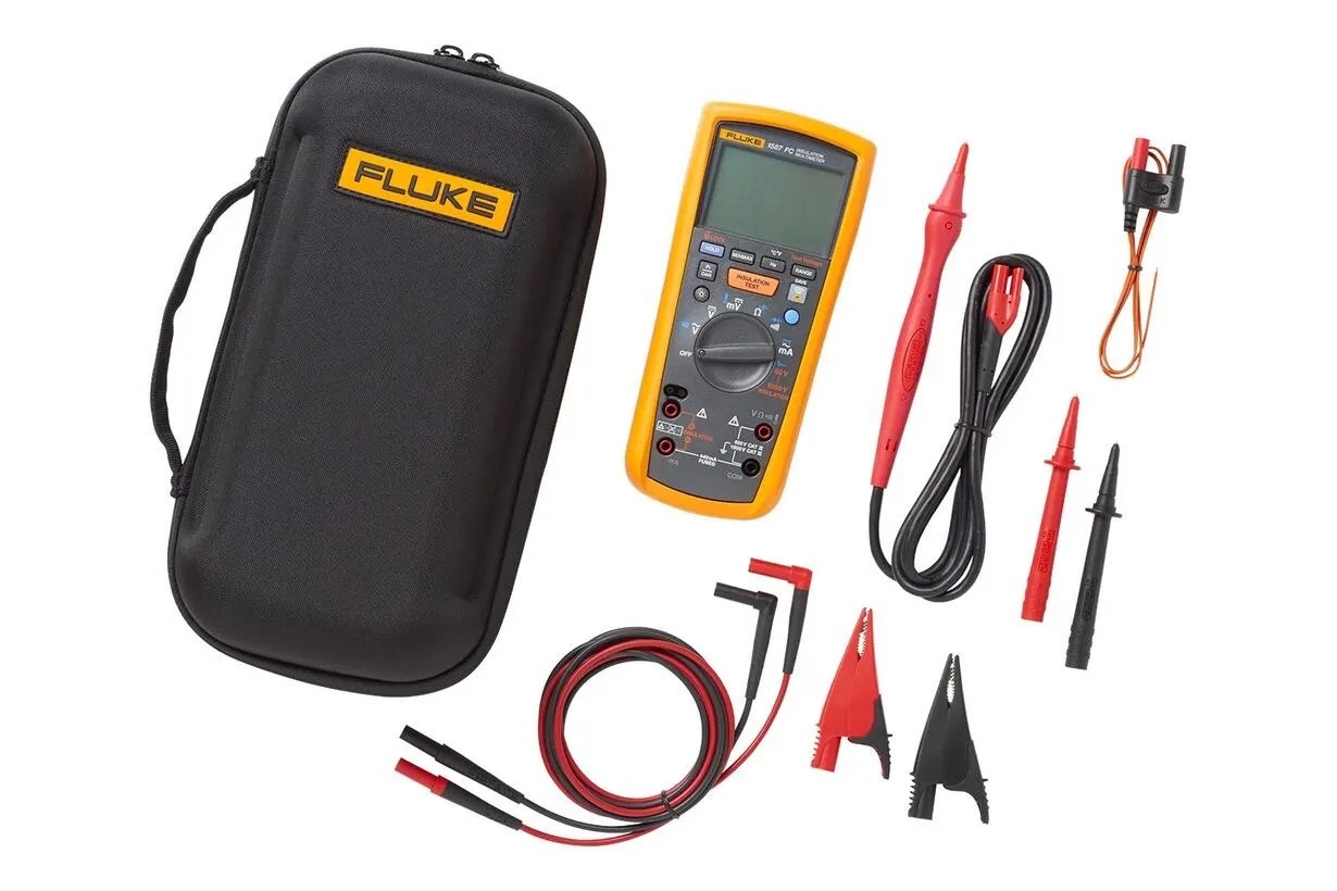 2491945 Fluke 1587 Insulation Tester, 50 V Min, 1000 V Max CAT IV, CAT III, UKAS
