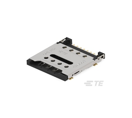 TE Connectivity, 2499165 8 Way Horizontal Hinged Micro SIM SIM Card Connector, Surface Mount