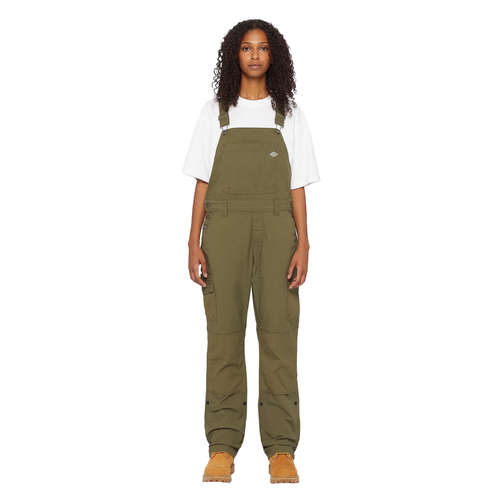 Dickies Green Reusable Bib & Brace, L