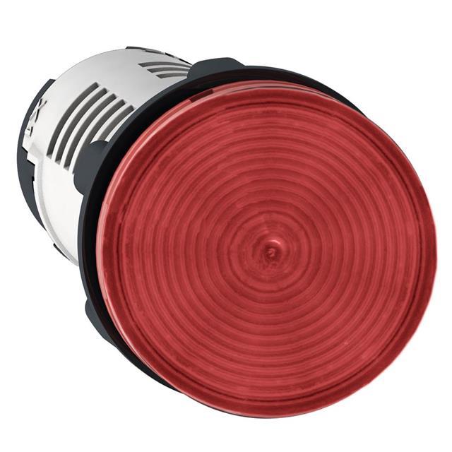 xb7ev04bp Schneider Electric Harmony XB7 Red LED Pilot Light Head, 22.5mm Cutout, IP20 (Rear Face), IP54 (Front Face), 24 V