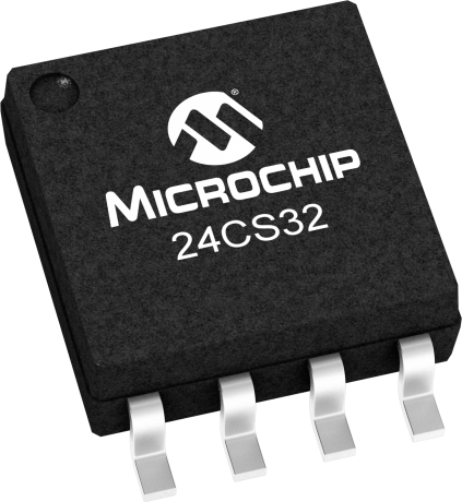 Microchip 24CS32T-E/SM,  32 kB EEPROM,  5 ms 8-Pin SOIJ 2 Wire I2C