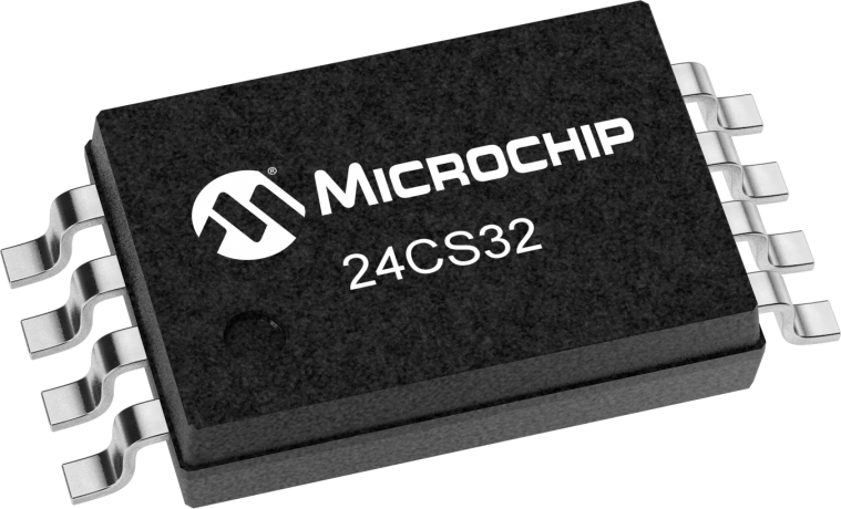 Microchip 24CS32T-E/ST,  32 kB EEPROM,  5 ms 8-Pin TSSOP 2 Wire I2C
