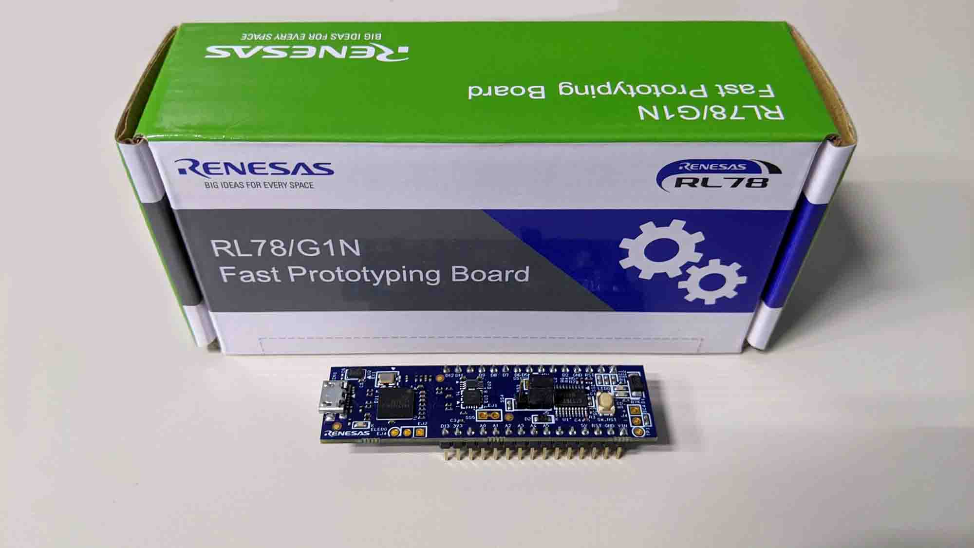 rtk5rlg1n0c00000bj Renesas Electronics RL78/G1N Fast Prototyping Board Prototyping Board RTK5RLG1N0C00000BJ