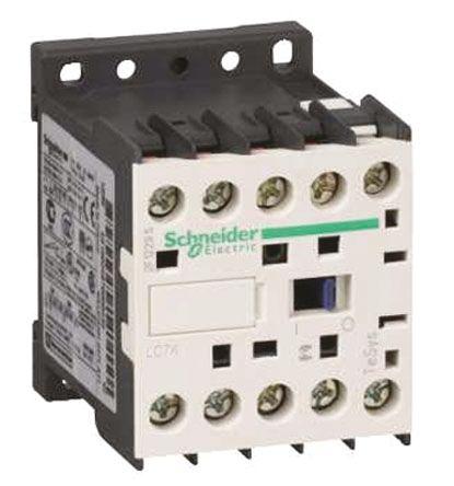 Schneider Electric LC7K0910F7, TeSys K LC7K 3 Pole Contactor, 20 A, 4 kW, 110 V ac Coil