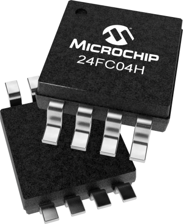 Microchip 24FC04H-E/MS,  4 kB EEPROM,  450 ns 8-Pin MSOP 2 Wire I2C