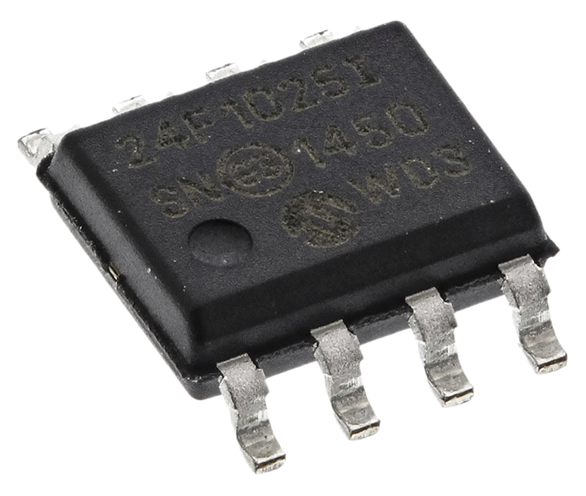 Microchip, 1 MB Serial EEPROM, 900 ns 8-Pin SOIC Serial-2 Wire