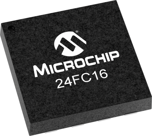 Microchip 24FC16T-E/Q4B,  16 kB EEPROM 8-Pin UDFN 2 Wire I2C