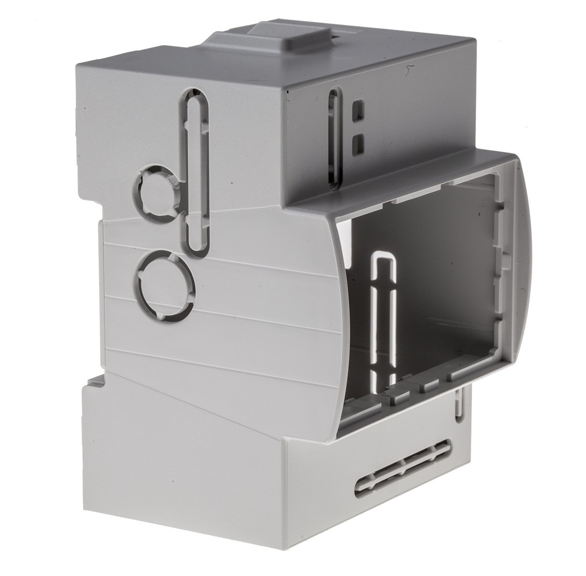 250410000rpi Italtronic Polycarbonate Raspberry Pi Case for use with Raspberry Pi A, Raspberry Pi B in Grey, Transparent