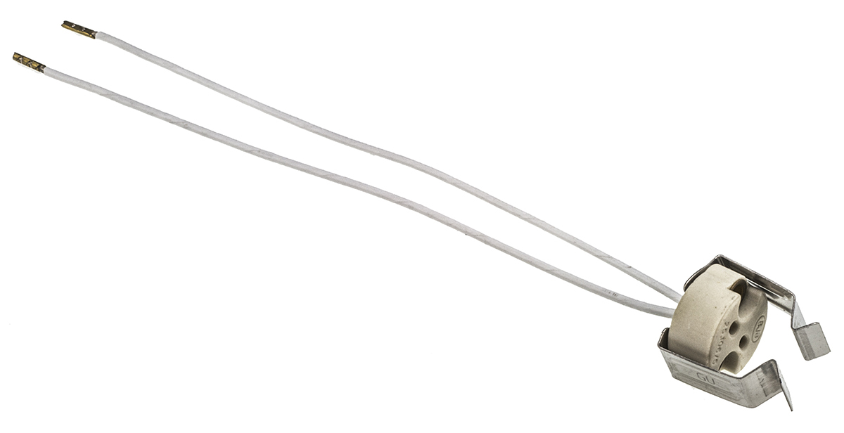 BJB Halogen Lamp Holder GX5.3 Clip Screw - 25.105.3101.00