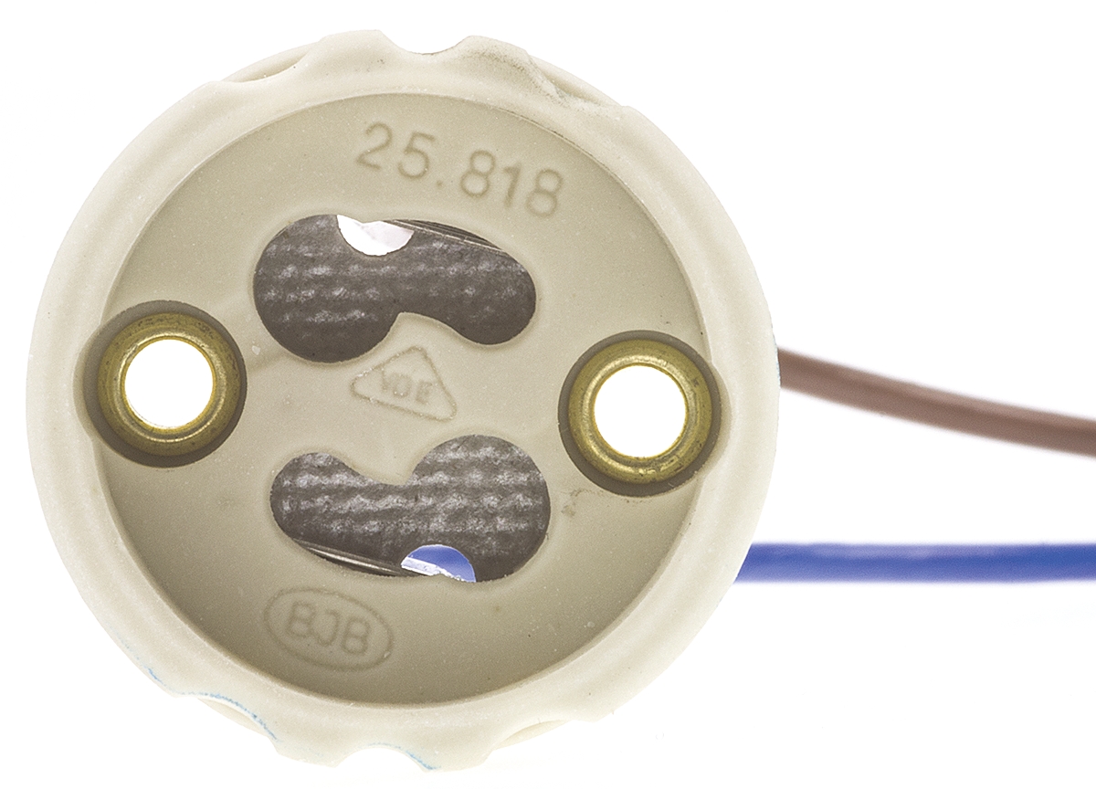 25818291000 BJB Halogen Lamp Holder GU10 Screw Screw - 25.818.2910.00