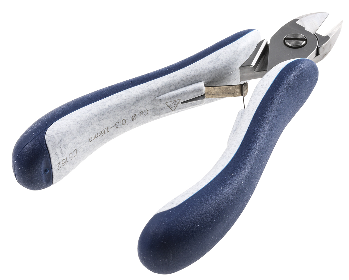 25e5162crbg ideal-tek Full Flush ESD Safe Side cutter