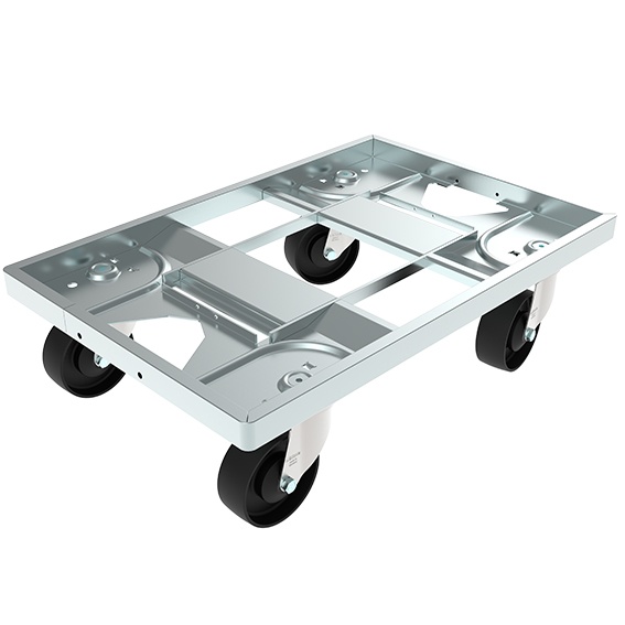 RS PRO Steel Dolly, 300 kg Load, 400mm W x 600 mm L x 400 mm H