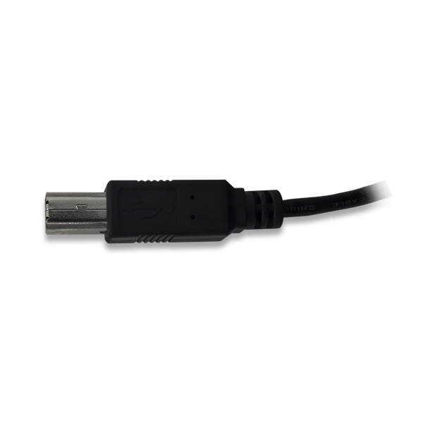 250-059 Digilent IC Socket USB Cable, Male USB Type A to Male USB B, Black, 1.5 m