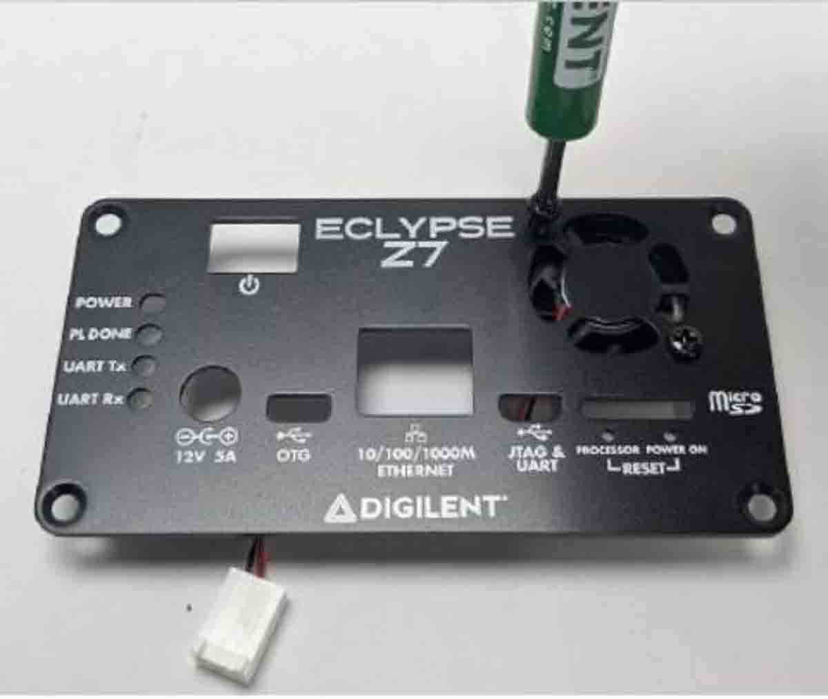 250-132 Digilent Enclosure  for Eclypse Z7,  Black, Green