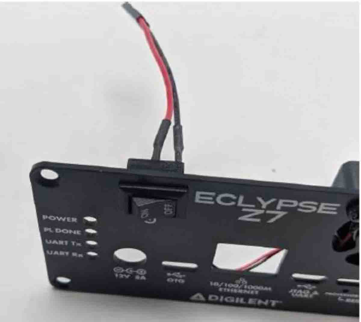 250-132 Digilent Enclosure  for Eclypse Z7,  Black, Green