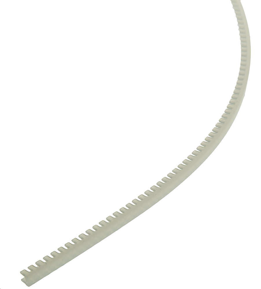 HellermannTyton Flexiform Natural Polyethylene Grommet Strip 251-10209 G51PB-PE-NA