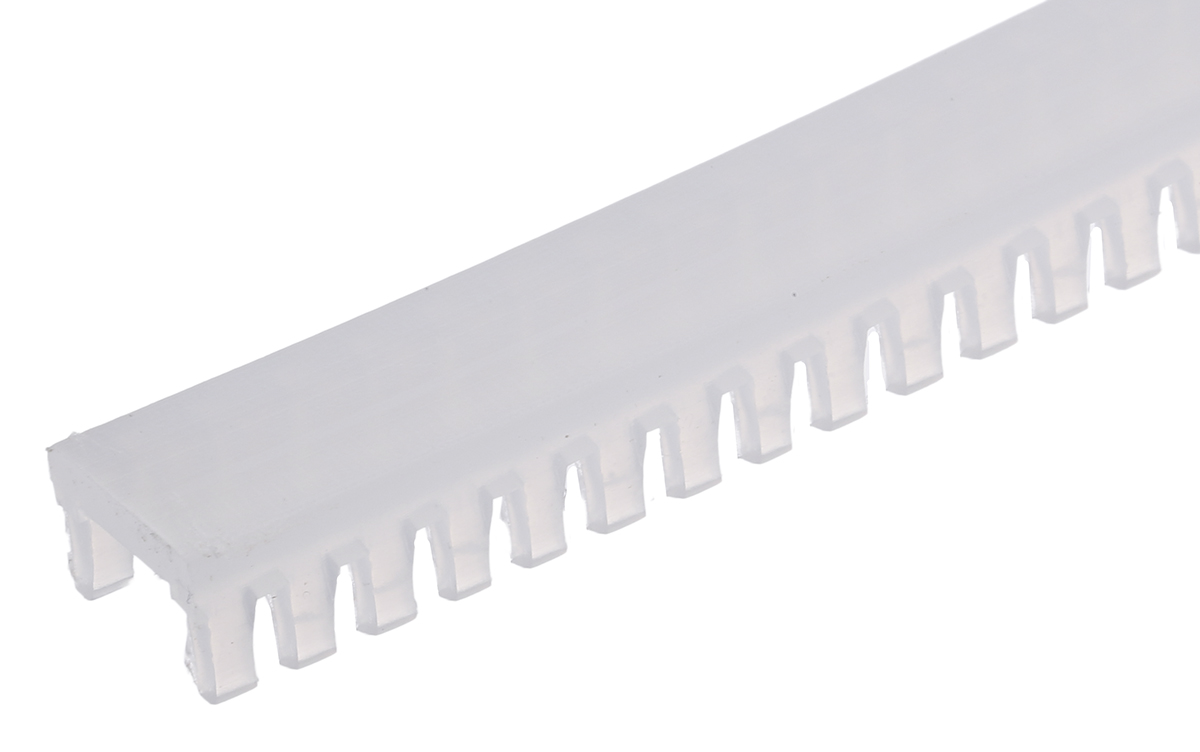 HellermannTyton Flexiform Natural Polyethylene Grommet Strip 251-10509 G51PE-PE-NA