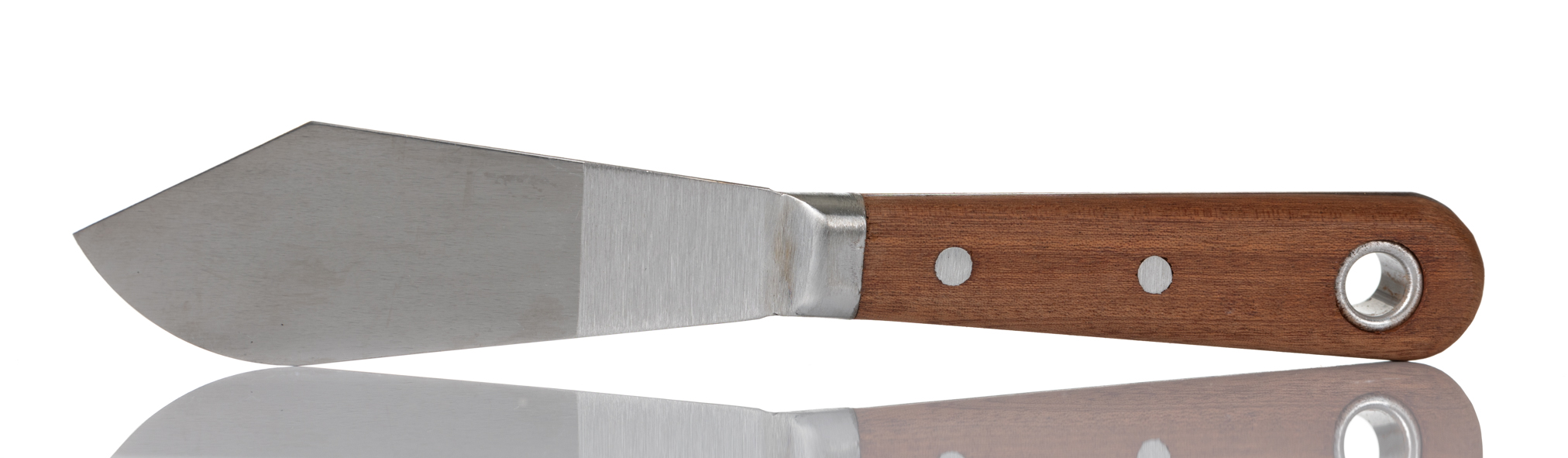 RS PRO Wood 113 mm Putty Knife Scraper Polished Blade
