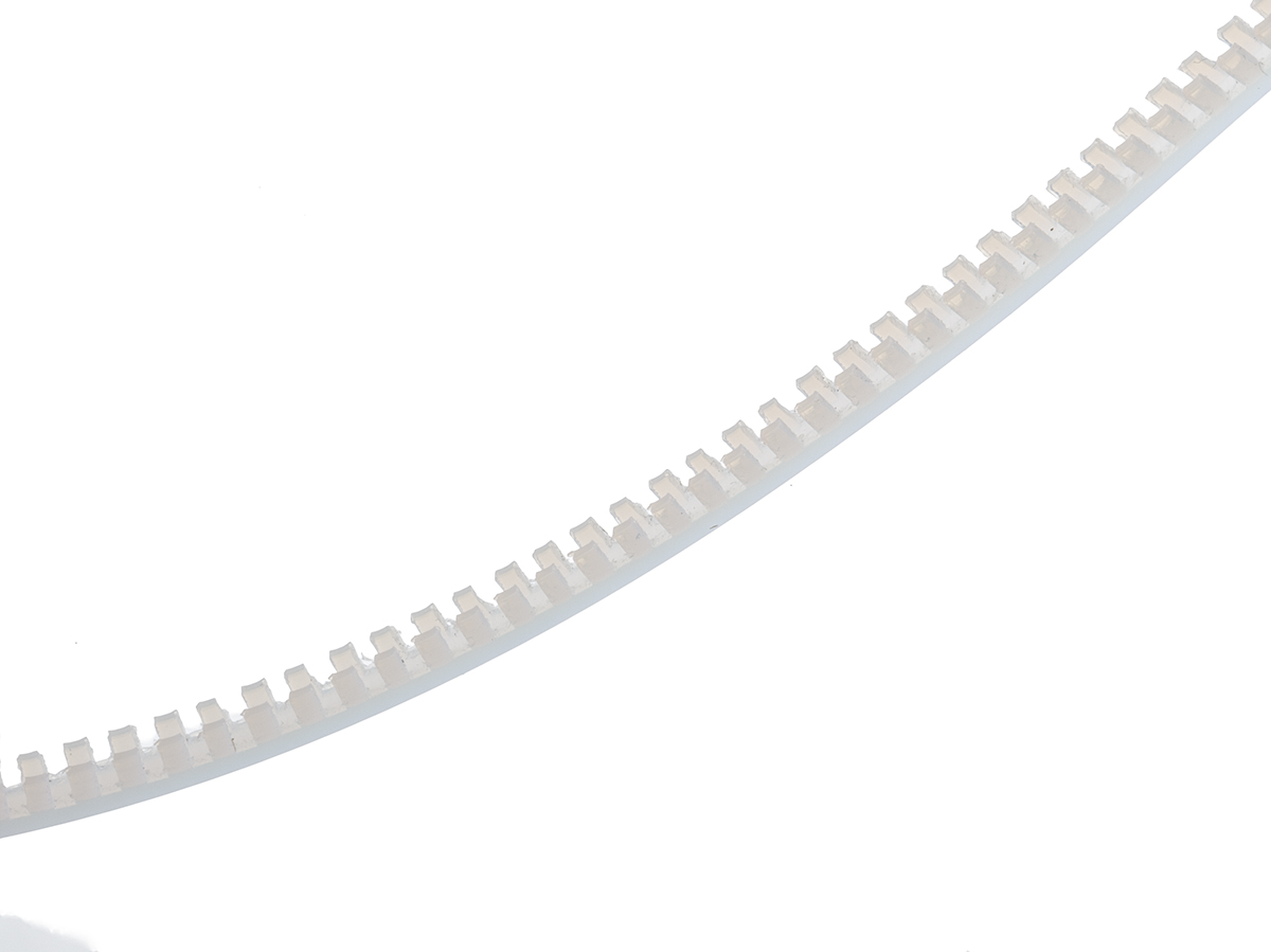 HellermannTyton Flexiform Natural Polytetrafluoroethylene Grommet Strip 251-30109 G51TA-PTFE-NA