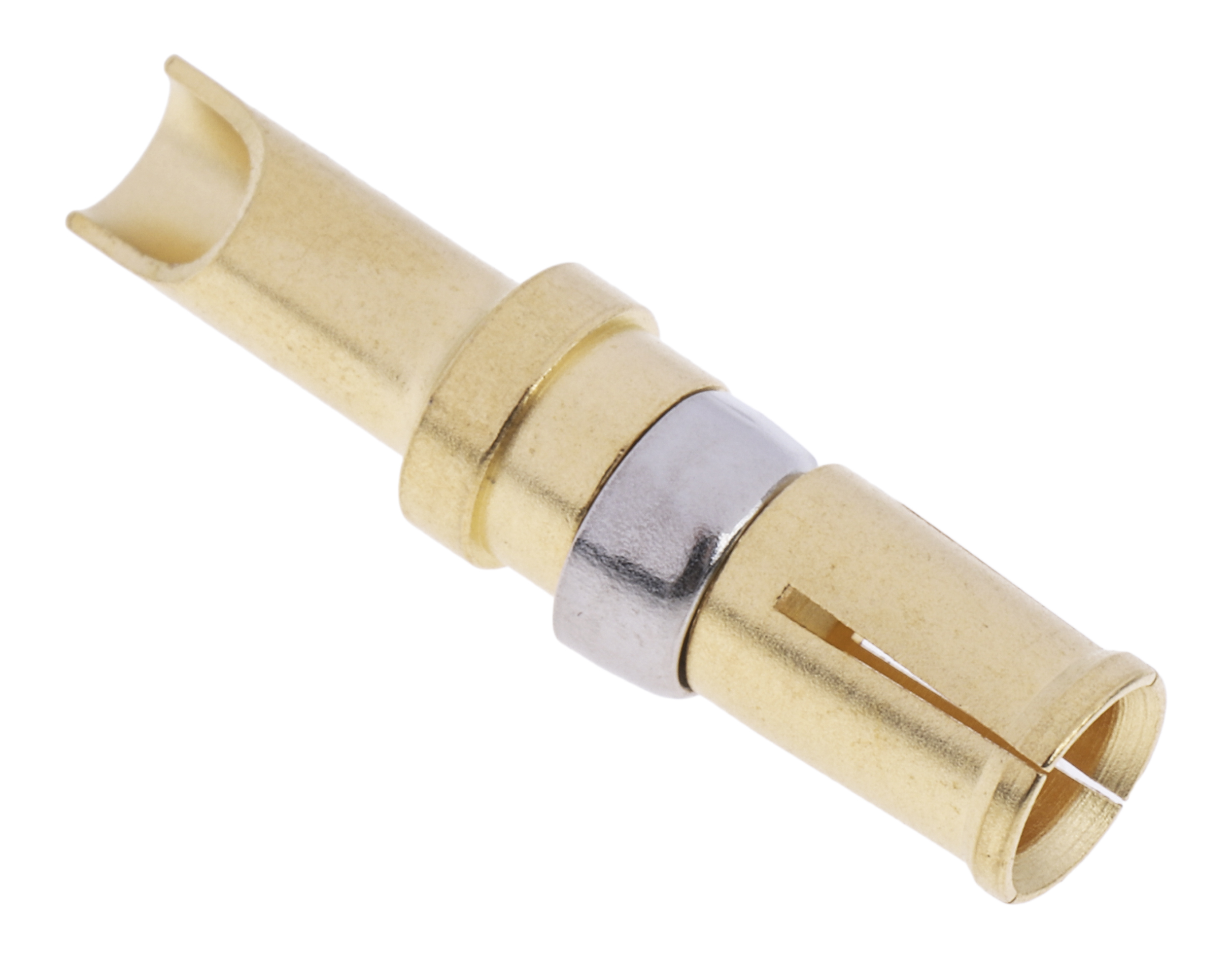 RS PRO Female Solder D-Sub Connector Power Contact, Gold over Nickel Power 12 AWG
