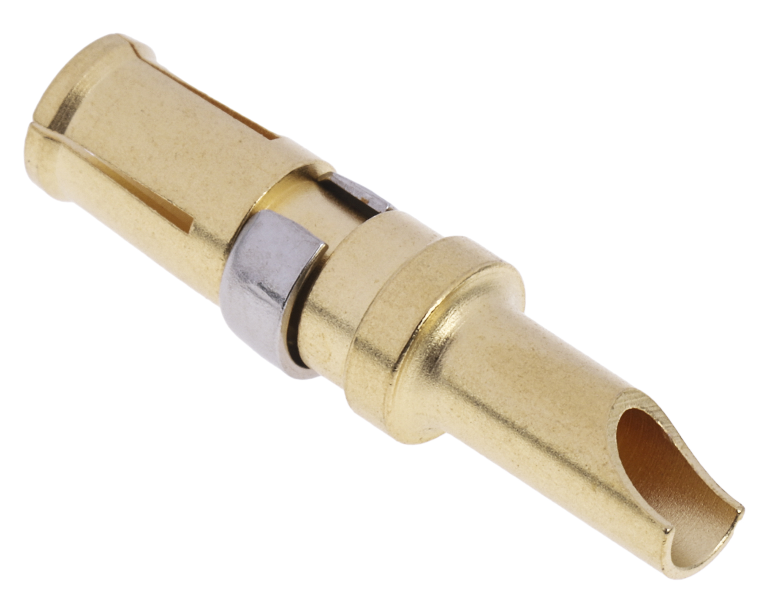 251-554 RS PRO Female Solder D-Sub Connector Power Contact, Gold over Nickel Power 12 AWG