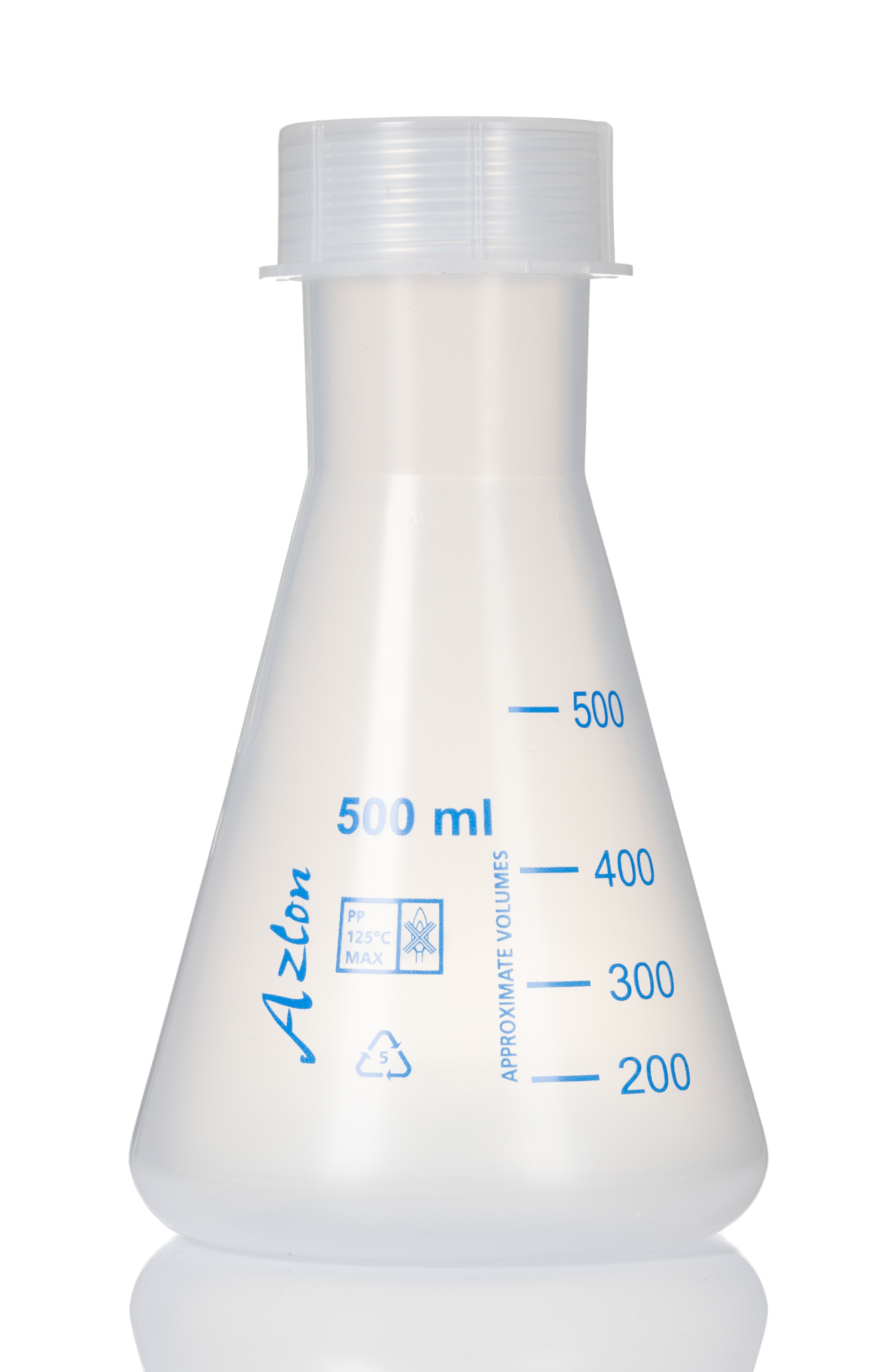 RS PRO PolypropyleneLab Flask, 500ml