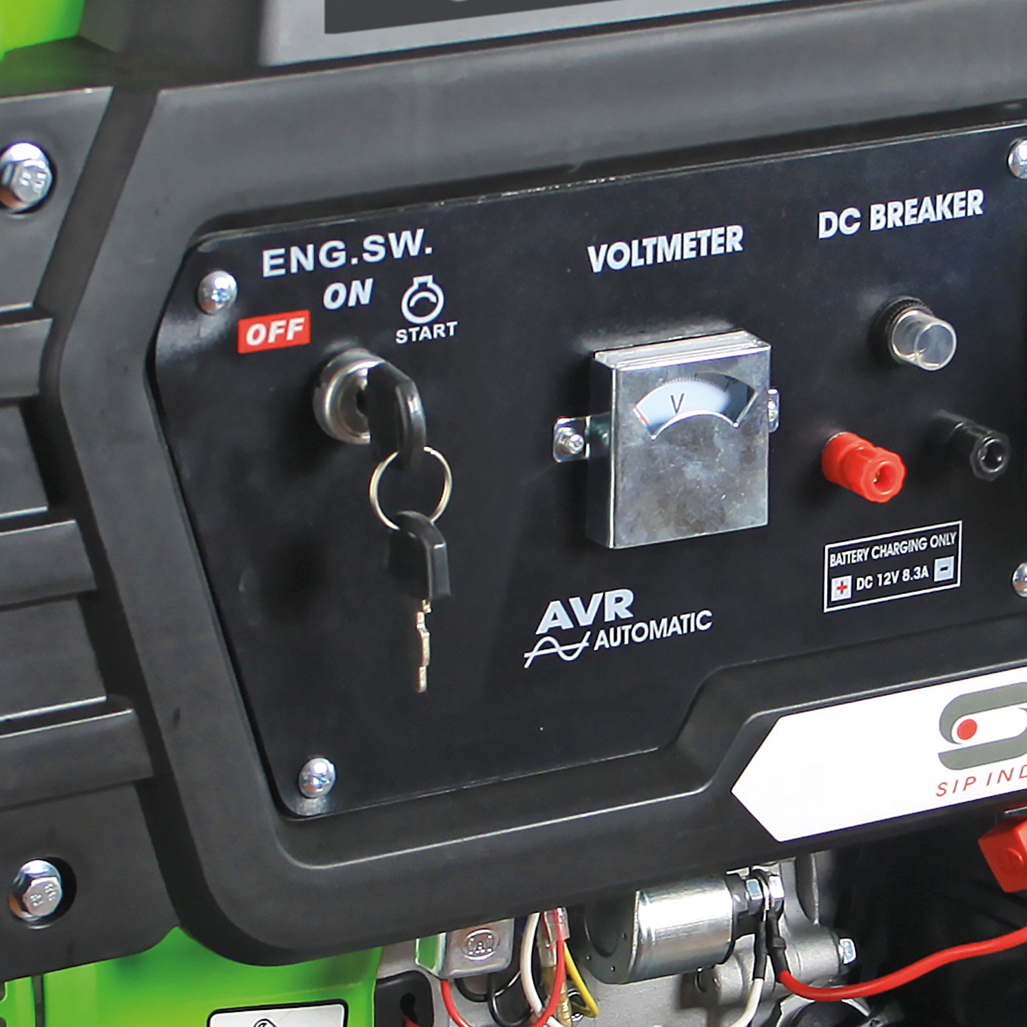 25137 SIP 5000 W Generator, 12 V dc, 230V ac Output, 83 kg