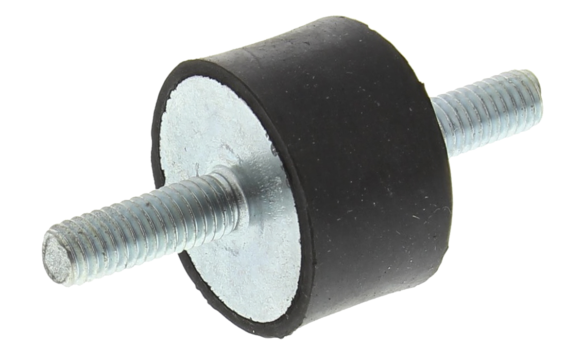 FIBET Fibet M6 x 18 mm Anti-Vibration Mount, Male to Male Bobbin with 84.9 daN Compression Load