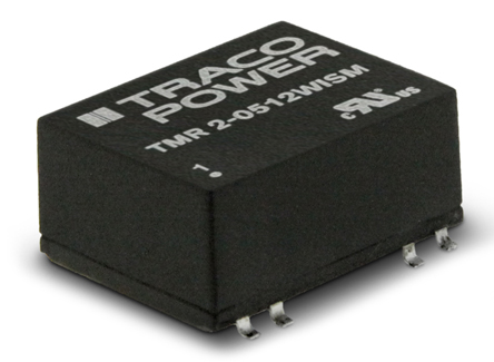 TRACOPOWER TMR 2 WISM Isolated DC-DC Converter, ±15V dc/ ±67mA Output, 18 → 75 V dc Input, 2W, PCB Mount, +85°C