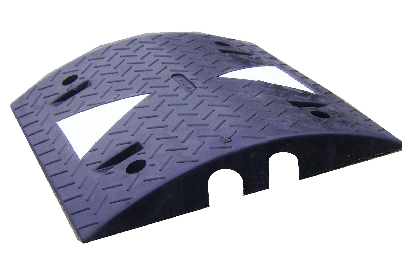 RS PRO 500 mm Black, White Cable Cover in Rubber, 50 mm ID