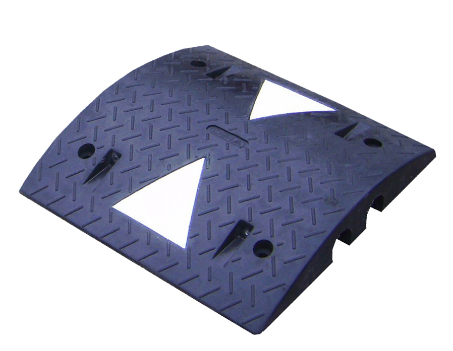 RS PRO 600 mm Black, White Cable Cover in Rubber, 80 mm ID