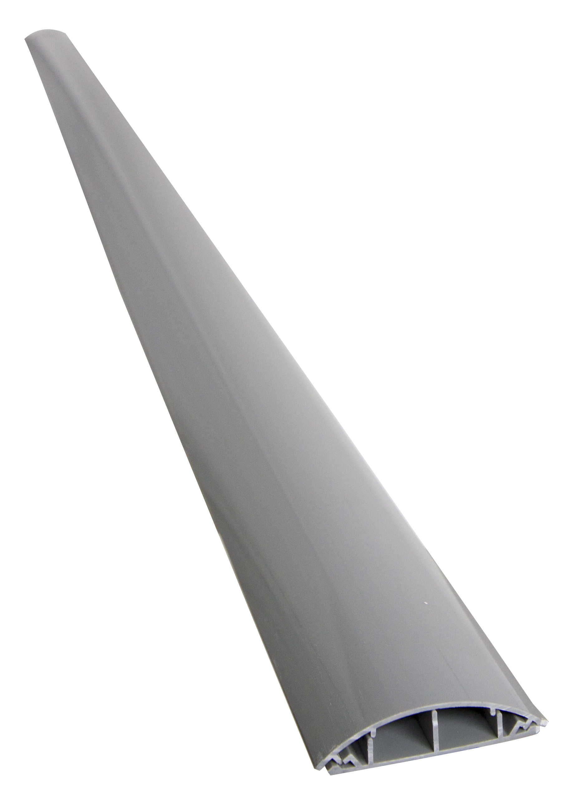 RS PRO 2 m Grey Cable Cover in Polyvinyl Chloride