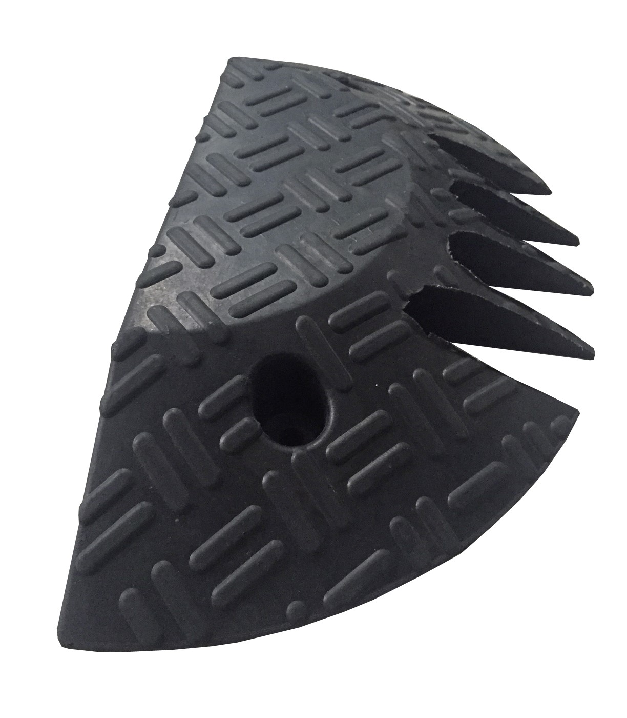 RS PRO 500 mm Black Cable Cover in Rubber, 35 mm ID