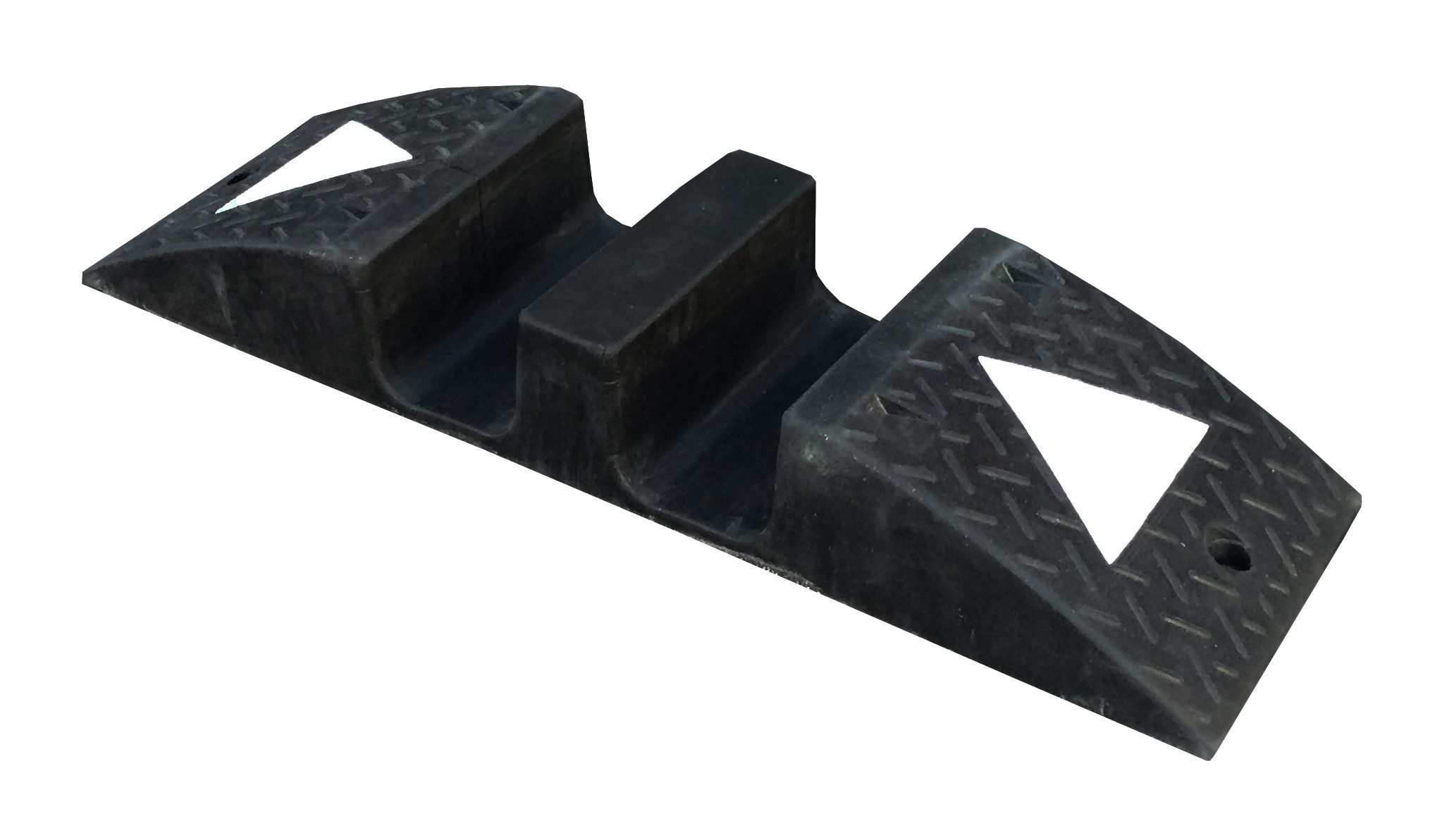 RS PRO 600 mm Black, White Cable Cover in Rubber