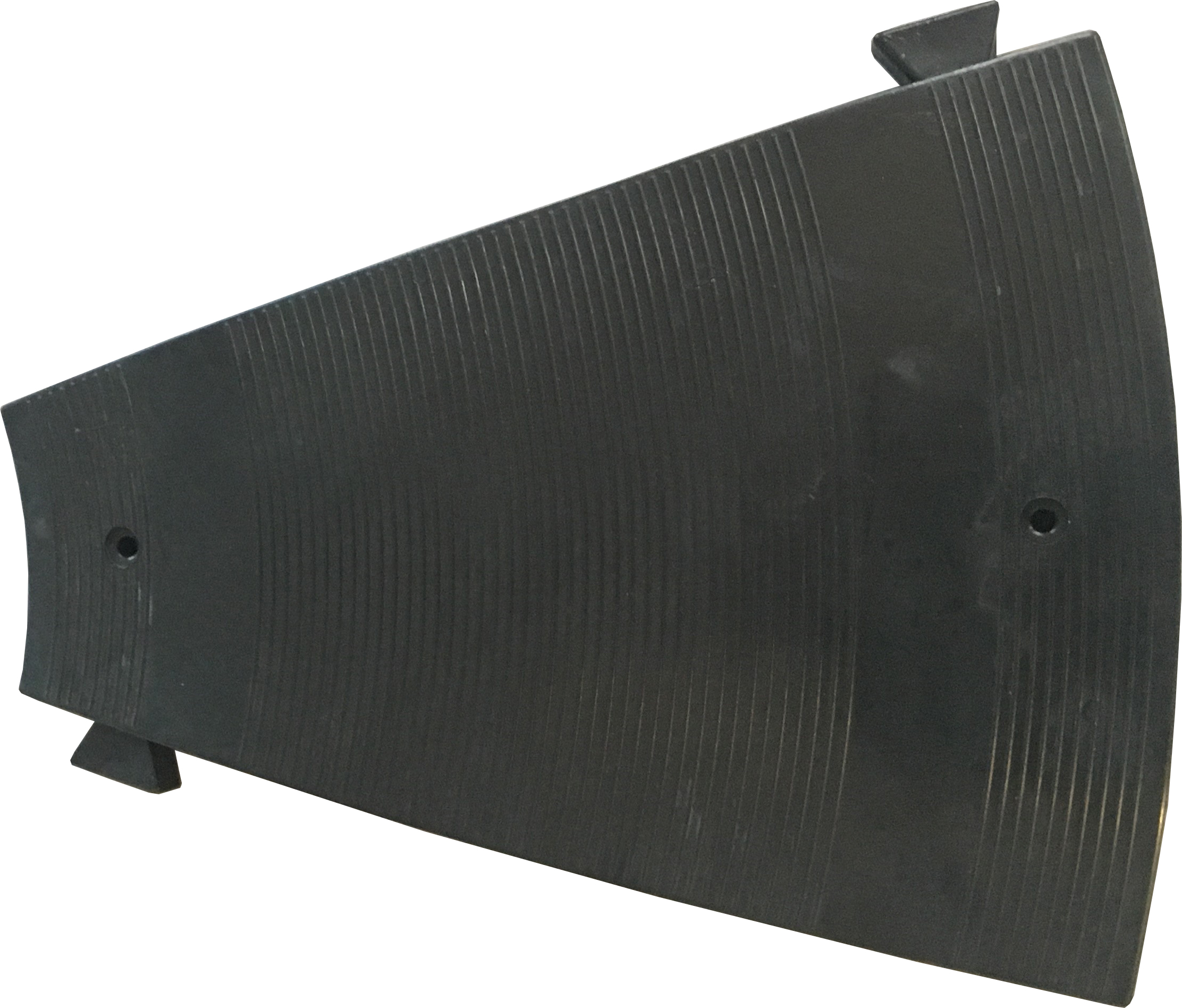 RS PRO 500 mm Black Cable Cover in Polyvinyl Chloride