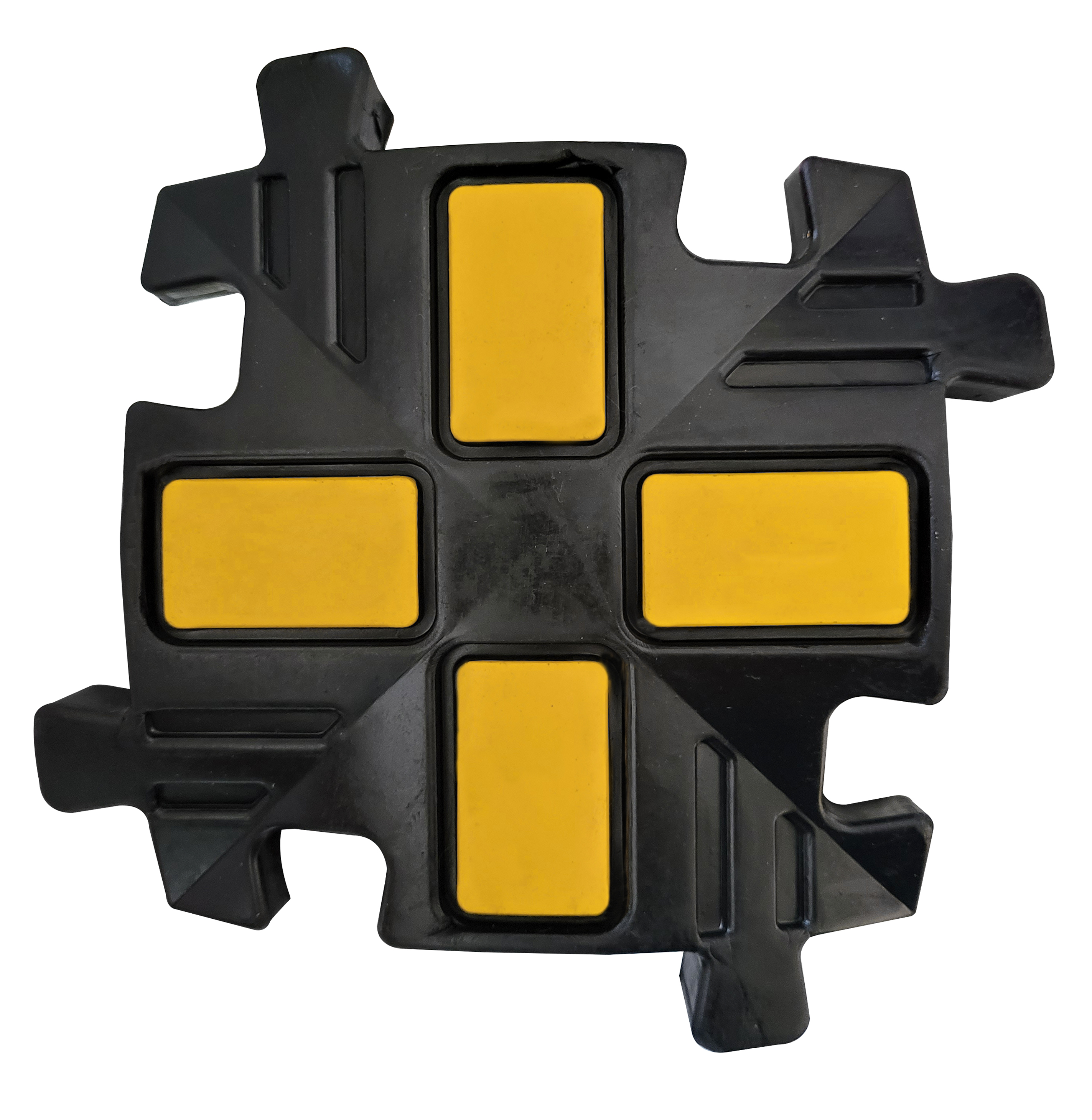 RS PRO 150 mm Yellow, Black Cable Cover in Rubber, 20 mm ID
