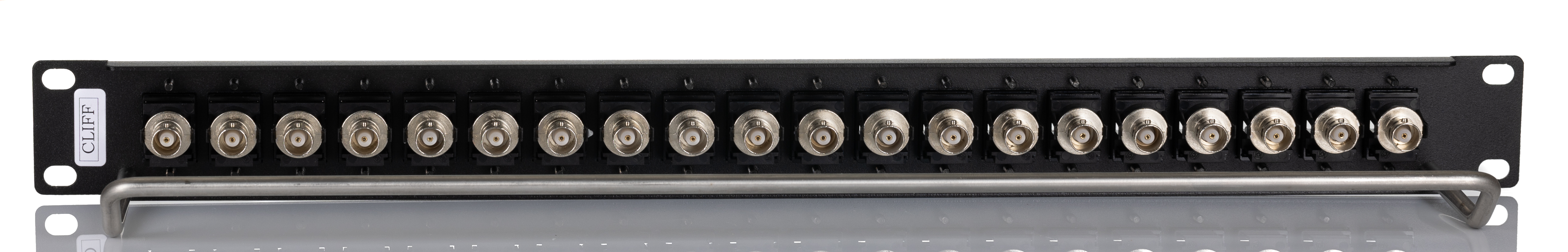 RS PRO BNC Loaded Rack 20 Port Patch Panel, 1 U Rack Height