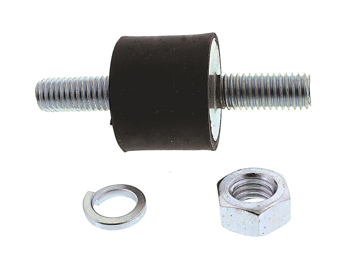 FIBET Fibet M8 x 20 mm Anti-Vibration Mount, Male to Male Bobbin with 22.4 daN Compression Load