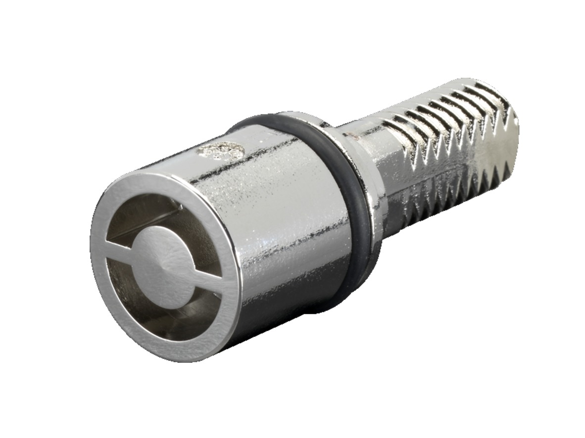 Rittal Silver Die Cast Zinc Lock Insert