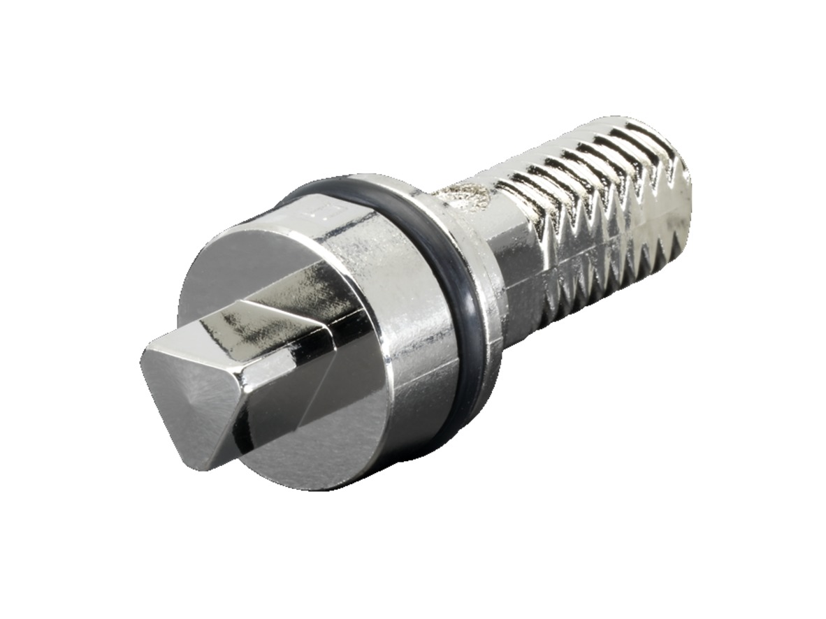 Rittal Silver Die Cast Zinc Lock Insert