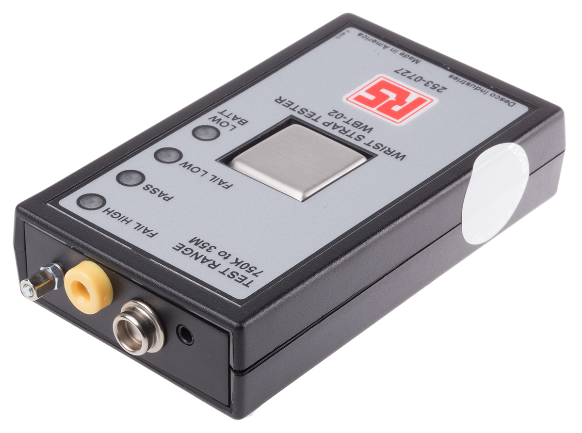 253-0727 RS PRO Wrist ESD Tester
