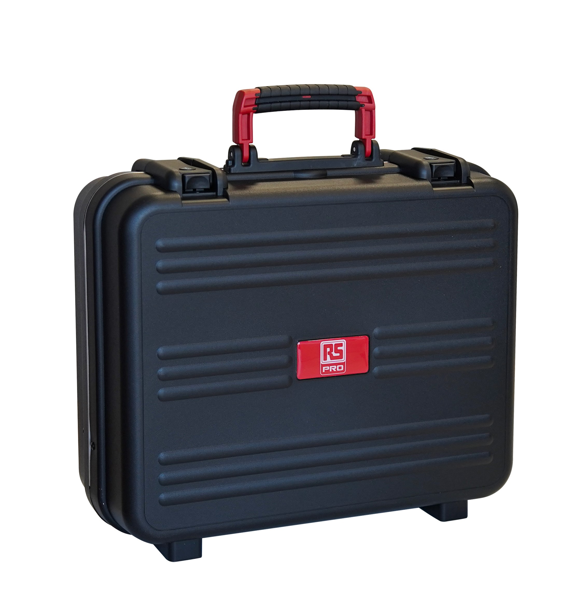 253-7438 RS PRO 2 Drawer Polypropylene Tool Case Wheeled 190 mm 430 mm 320mm
