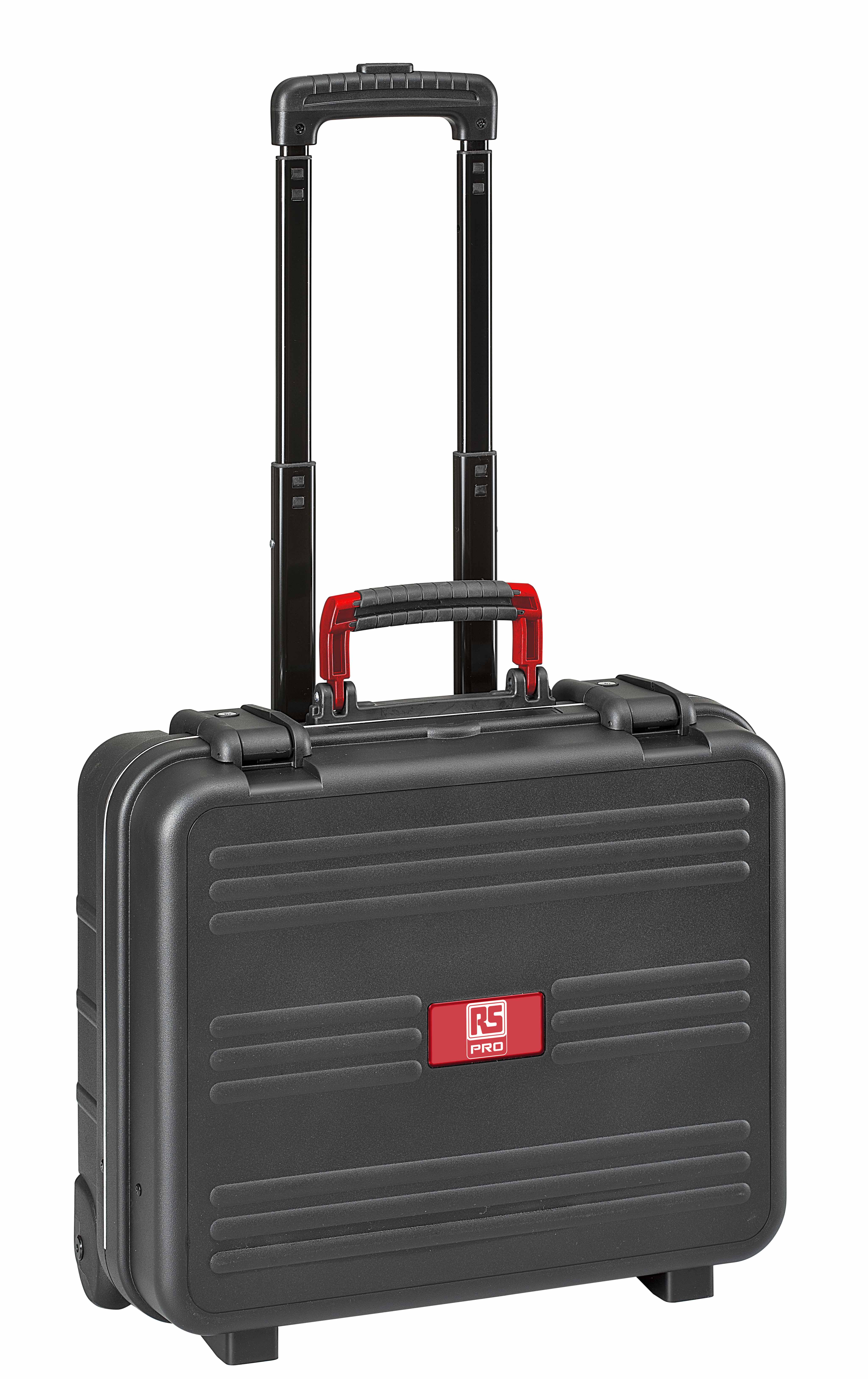 RS PRO 2 Drawer Polypropylene Tool Case Wheeled 190 mm 430 mm 320mm